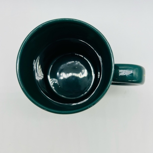 DISNEY HUNTER GREEN DISNEY UNIVERSITY MUG WITH MICKEY MOUSE - Picture 5 of 9